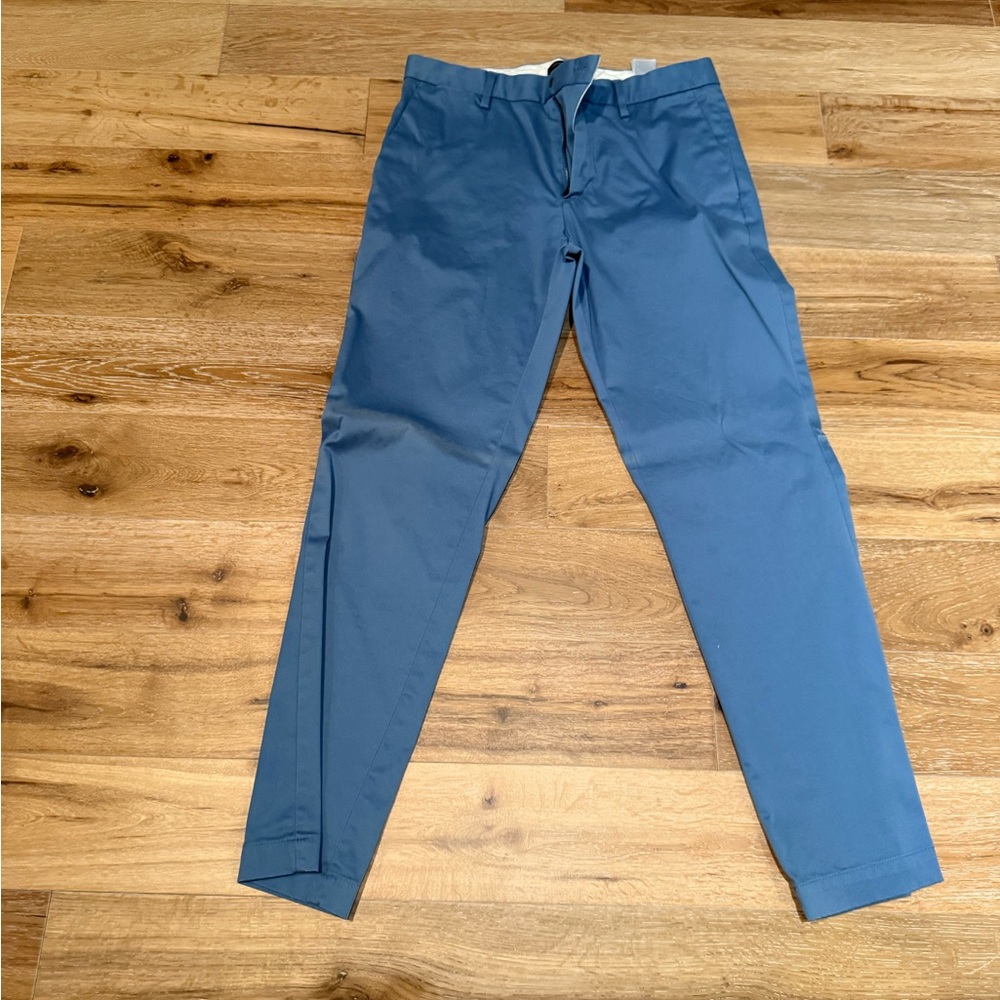 Banana Republic Men's Aiden Slate Blue Chinos